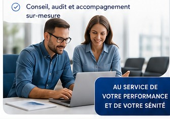 Professionnels travaillant ensemble sur un ordinateur